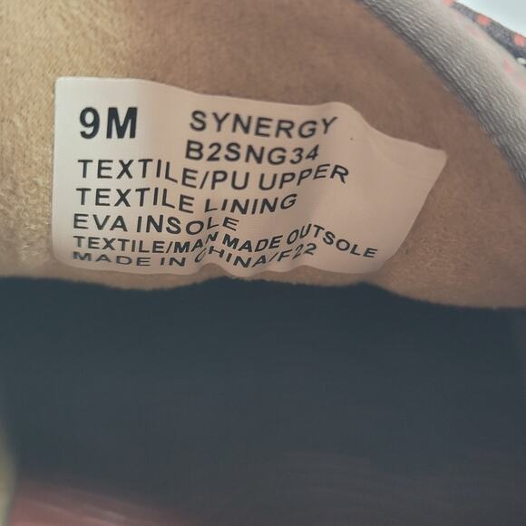 JBU Synergy Outdoor Sneakers Brown Red Size 9 Trail Shoes - Picture 6 of 6